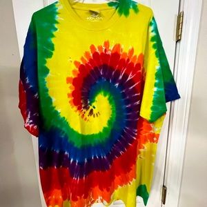 Koloa Surf Co tie dyed mens tee, 2XL